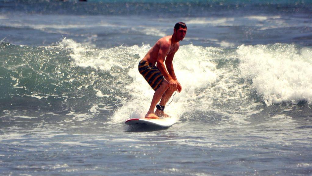 LOS AGUAS LEARN TO SURF Costa Rica is known worldwide for its beautiful beaches perfect for surfing. It Is a fun sport to learn.