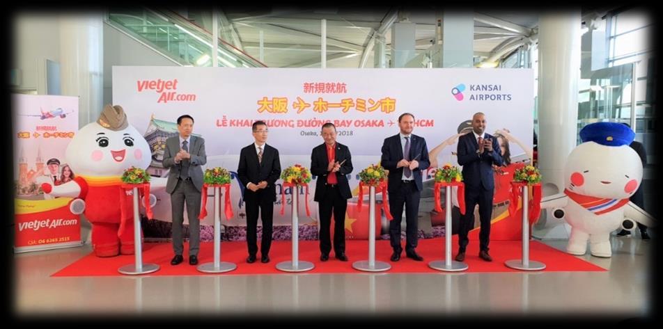 Attended the 74th International Air Transport Association (IATA) Conference Launched Vietjet's first ever flight connecting Vietnam and