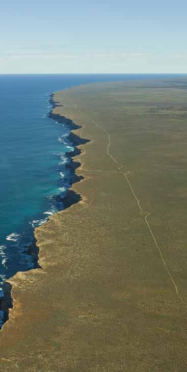 Plain and the Eyre Highway which stretches across the