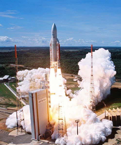 Nomenclature A5ES = Ariane 5 with EPS storable propellant upper stage A5ECA = Ariane 5 with HM7-B cryogenic upper stage A5ME = Ariane 5 with Vinci cryogenic upper stage Airbus DS = Airbus Defence and
