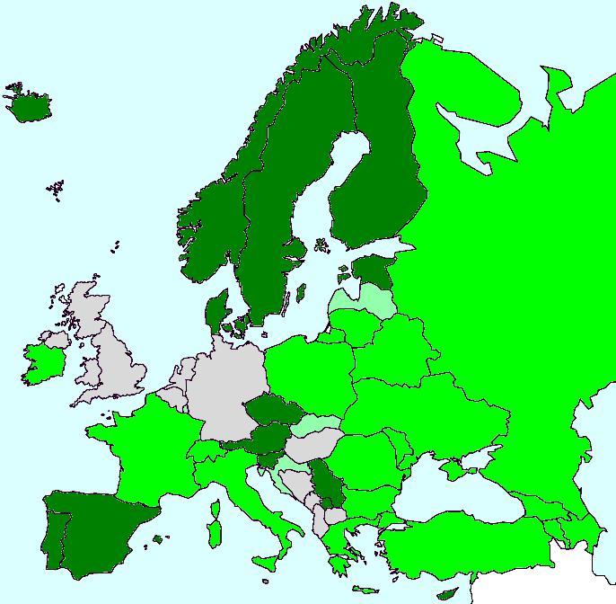 Strictly protected areas across Europe Ä IUCN Category Ia and Ib Cat Ia Cat Ib Austria 3 4 Cyprus 1 1 Czech Rep.