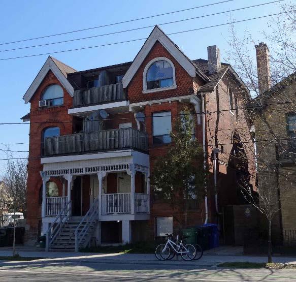 north elevation from Gerrard Street East