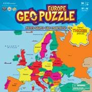 101 - GEOpuzzle Europe 58 pieces / 19 in.
