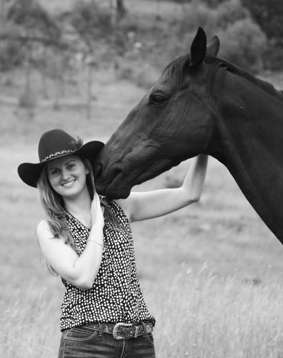 Ms Sykes describes herself as a bit of a conservationist at heart. She hopes the novel will help dispel some myths about wild horses.