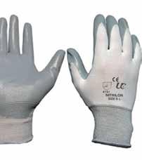 15 Matrix S Latex Coated Gripper Gloves Comfortable knitted design with latex coated palm for increased grip and tear resistance Ideal for general manual handling tasks 10 gauge outer polycotton