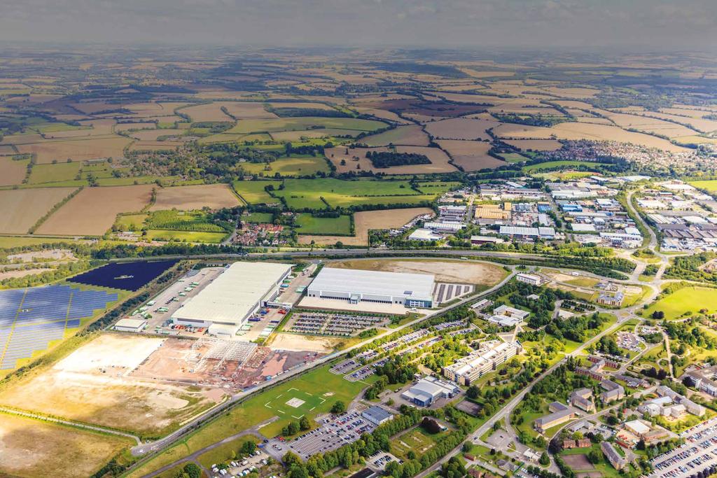 Test Valley Council CENTRIC341 is a brand new industrial/logistics facility built to the highest quality specification and designed with occupier flexibility and sustainability in mind.