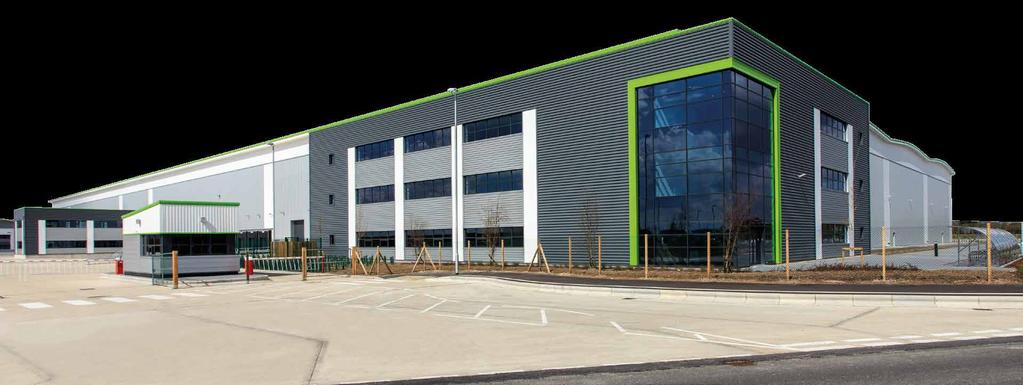 Gatehouse ROOFING AND CLADDING Manufacturer guarantees available 8 RACKING LEVELS OFFICES Fully finished to