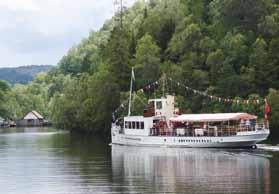 Loch Katrine, Aberfoyle Loch Katrine has beautiful mountain, woodland and loch panoramas that have inspired artists, writers and musicians for