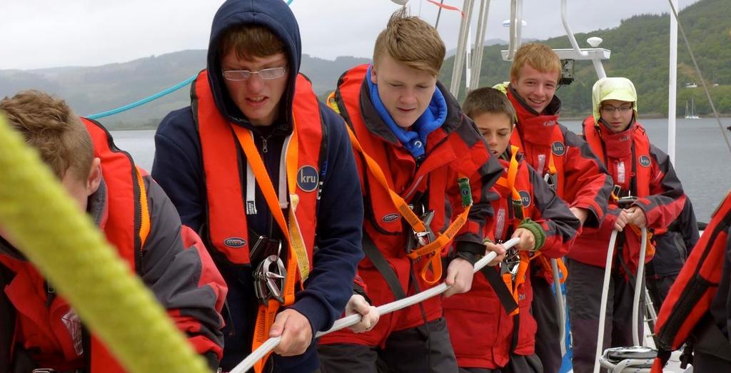 What we do Our award winning residential voyages let young people discover their true potential through the challenge of adventure under sail.