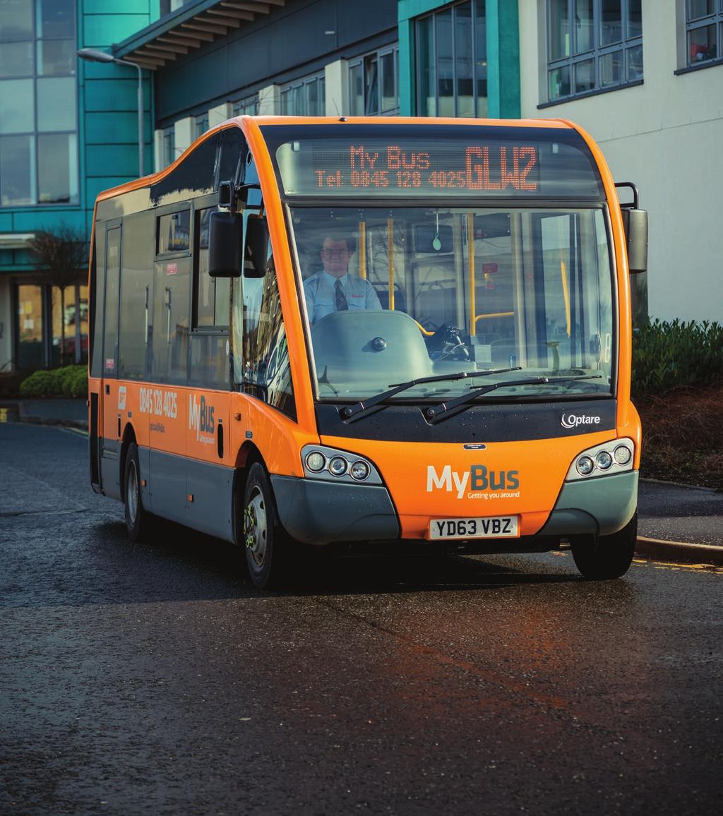 Access for all Reduced emissions Improved service delivery MyBus SPT s MyBus service continues to grow in use, with 486,000 (excluding those carried on community transport) passengers carried in