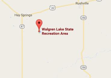 Hay Springs Walgren Lake State Rec Area Park #8865973 Partial sites.