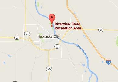 Nebraska City Riverview Marina Campground Park #8865981 Partial sites. 20/30 AMP. Picnic table.