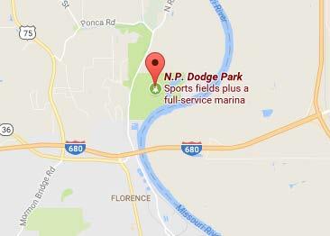 Omaha NP Dodge Memorial Park Park #8865982 Partial sites. 30 AMP. Picnic table.