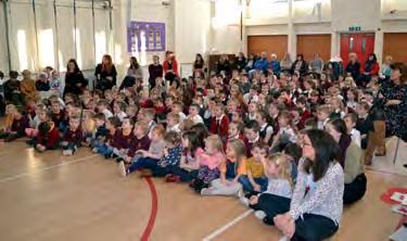 They welcomed parents to their special centenary assembly on Thursday 8th November 2018.