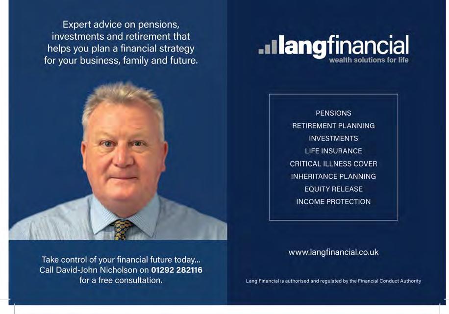 Lang Financial is a firm of expert, independent financial advisors, established in 1999. Based in Ayrshire, we provide financial planning solutions to clients all across the United Kingdom.