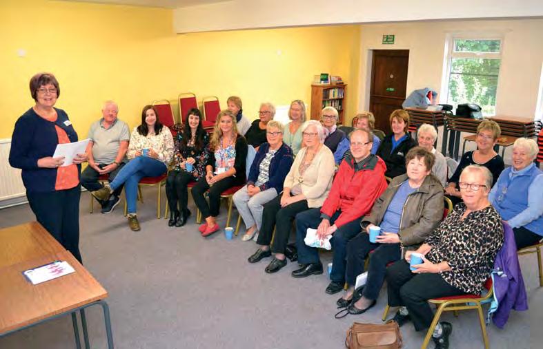 Carrick Seniors Lunch Club meet with Alzheimer Scotland A couple of months back, Jenni McKeand from Alzheimer Scotland spoke about the disease to a group of twenty local North Carrick people in St.