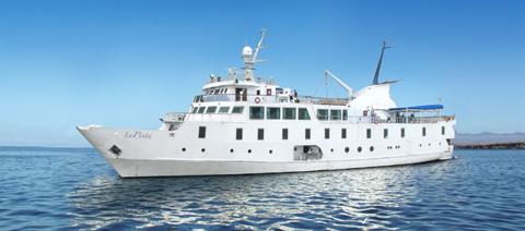 La Pinta and the Galapagos Experience Galapagos explorers can now enjoy an expedition adventure with comfort and safety aboard the 48-guest yacht La Pinta.