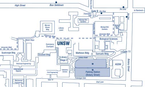 General Information Telephones Public phones are available in the foyer of the Clancy Auditorium, the AGSM building behind the Samuels building, the Arcade beneath the Pavillions, Level 1 of the