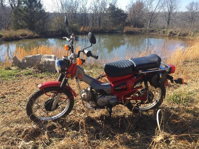 would buy Honda Trail 90's on ebay that had mostly cosmetic issues and replace parts and fix them up and resell them.
