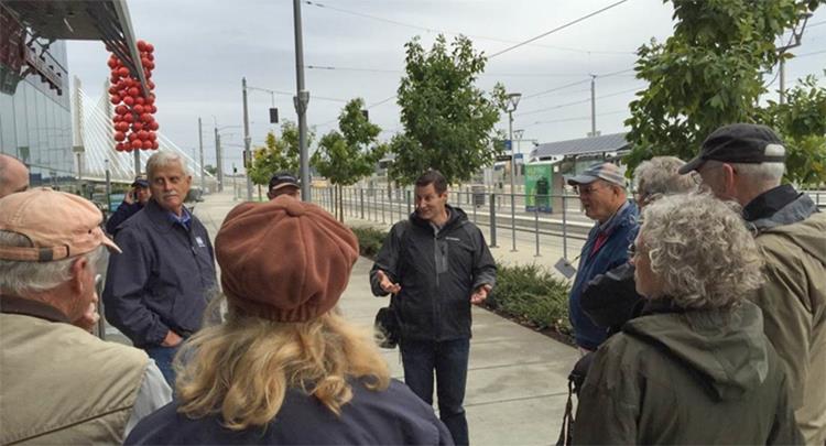Friday morning saw one alumni group visit the Vancouver Water Reclamation Facility and Water Resource Center to view the facilities and to hear first-hand from Victor