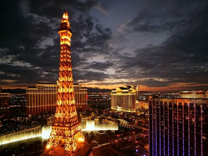 DAY 1: (D) Las Vegas Check into HOTEL PARIS/Eiffel Tower attraction /Eiffel Tower attraction Welcome to LAS VEGAS!
