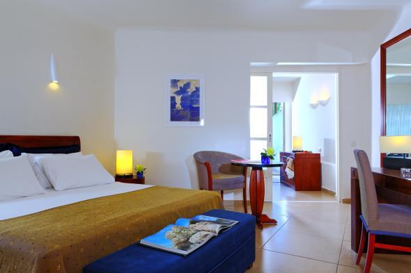 Apollonia Beach is a 5* hotel with 336 modernly equipped double and family rooms offer all