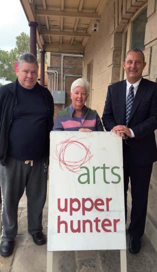 The arts play an important role in the Upper Hunter electorate by strengthening our communities by promoting social cohesion, encouraging creativity and supporting tourism and the economy, Mr Johnsen