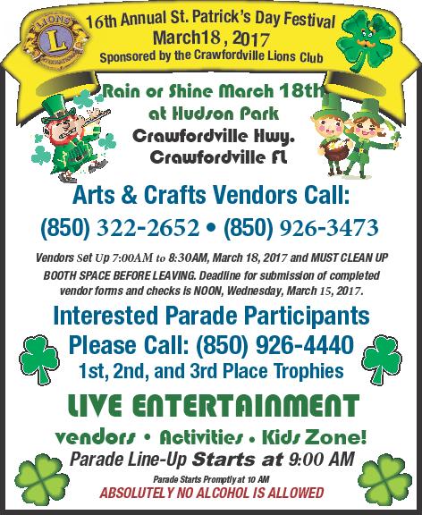 Tallahassee Chassee March 2017 Page 4 Tony Minichiello, who was responsible for the WWII Museum when the club drove there This one is a St.Patrick's Day event in Crawfordville.