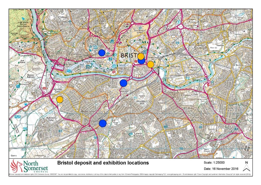 Bristol City Council, 100 Temple Street Deposit location and unmanned exhibition Bristol Central library Deposit location Ashton Gate