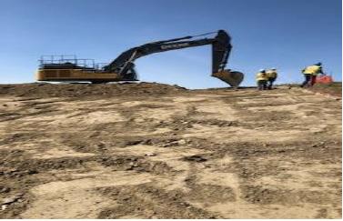 2018 Topsoil being