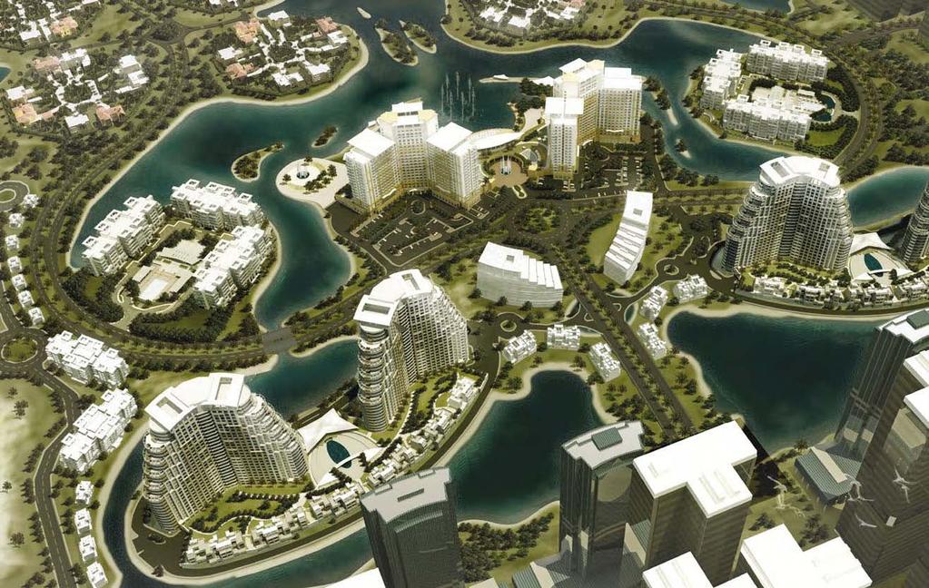 6 Jumeirah Heights Jumeirah Heights 7 Jumeirah Heights is a self-contained community where spacious urban design enhances the tranquil surrounding lakes and the outdoor spaces flow to create secure