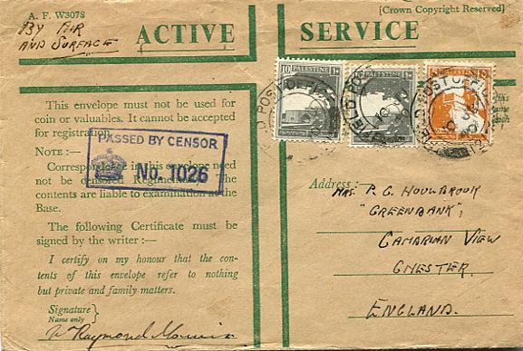 10 th June, it would be sent to Egypt. The mail from Imperial Airways SW 246 was unloaded in Alexandria on 10 th June and this cover likely went by the same route. Figure 3.