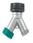 METAL & POLY SHUT-OFF VALVES Gilmour metal and polymer shut-off valves feature cap-type handles that resist breakage, while longer legs prevent hose kinks at faucet. IMAGE ITEM UPC TYPE MATERIAL NO.