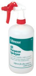 Nozzle adjusts for fine mist to solid stream spray Durable, rust-proof polymer construction Pint size, multi-purpose trigger sprayer D1 41100 1 Duster Up
