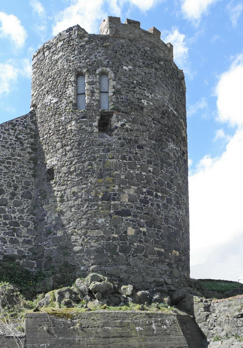 Fig. 20. Carrickfergus Castle. East gatehouse tower.