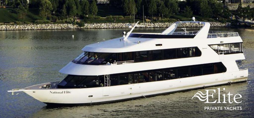 GROUP OUTINGS Potomac River Boat Cruise aboard the National Elite Enjoy stunning waterfront views, creative