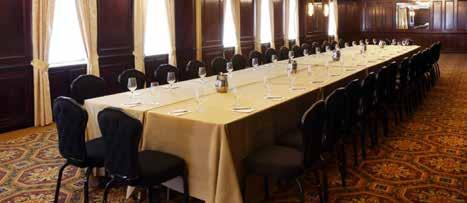Main Ballroom MULTI-FACETED & SUITABLE The Claridge Hotel is a classy and