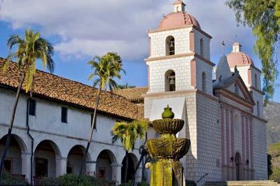 Locals and visitors are drawn to the city s charming downtown and picturesque State Street with its rich Spanish architecture and