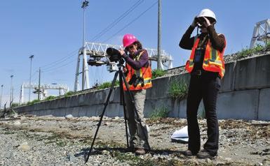 FIELD STUDIES As part of ongoing environmental and technical work for the proposed Roberts Bank Terminal 2 Project, Port Metro Vancouver has been and continues to undertake field studies at Roberts