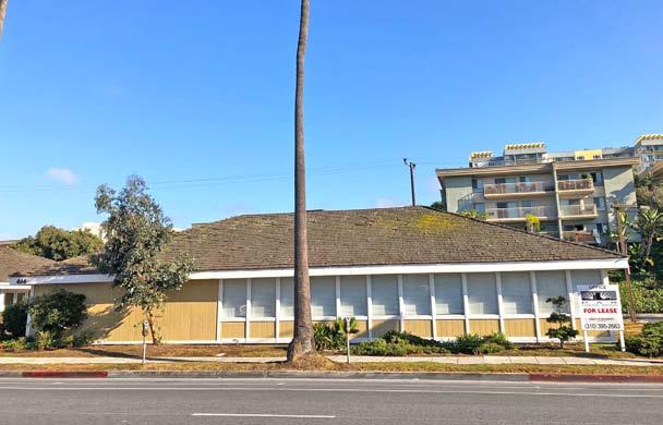 444 Washington Boulevard, Marina del Rey, CA 90292 Property Characteristics SIZE: Approximately 4,600 square feet RATE: $2.