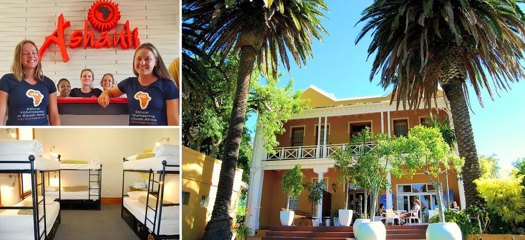 Accommodation Ashanti Lodge in Cape Town As one of Cape Town s best backpackers, Ashanti Lodge has excellent facilities and is perfectly positioned in central Cape Town as an ideal base for