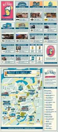 Case Study: Aussie Ale Trails Highlighting Local venues in the Inner West in an engaging map that people want to take home WHY: We recognised not everyone wants to go on a tour.