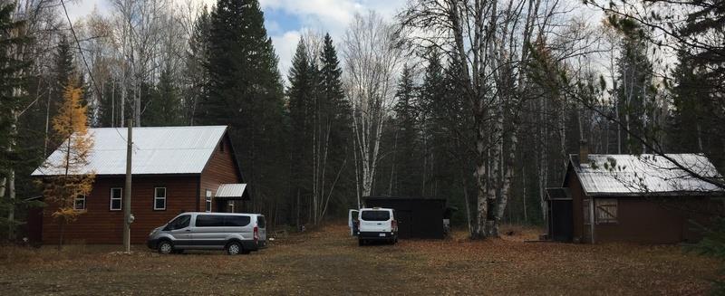 The idea to travel to Wells Gray for the weekend was a result of hearing that Thompson Rivers University (the university campus where our school is located) owned a piece of property in that area.