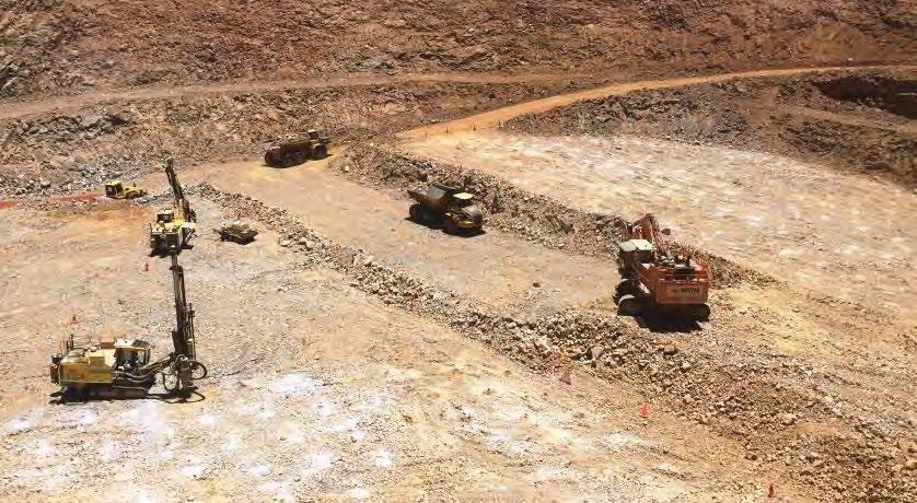 The mining contract was for 1½ years where Indus developed small open cut pits adjacent to the long abandoned gazetted town site of Kathleen Valley.