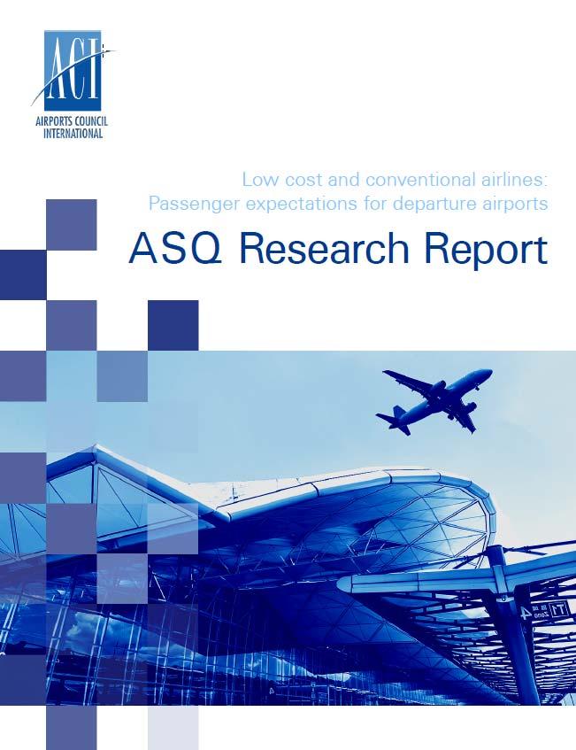 Best Practice Report: Low cost and conventional airlines: Passenger expectations for departure experiences at airports With the constantly increasing passenger traffic and upgrades to terminals,