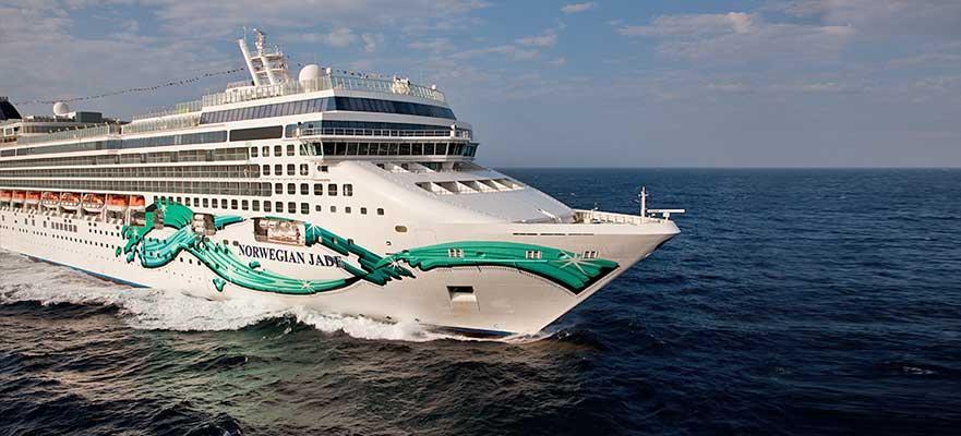 Norwegian Jade Norwegian Jade is the perfect way to cruise. As you sail, we ll keep you entertained day and night. Dance the night away at the exciting nightclubs.
