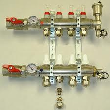 Manifolds and mixing valves: