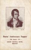 USA Burns Roller Stands AW 22/1/14 09:07 Page 8 8 1872: BELFAST BURNS CLUB FOUNDED When he was in Belfast in 1844, Robert Burns Jr asked to be