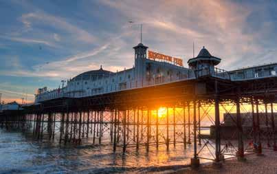 Road links are equally impressive, with the colourful seaside town of Brighton and its beaches and pier just 36 minutes along the M23 by car.