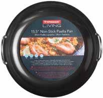 Flat, shallow base perfect for cooking savoury rice dishes.